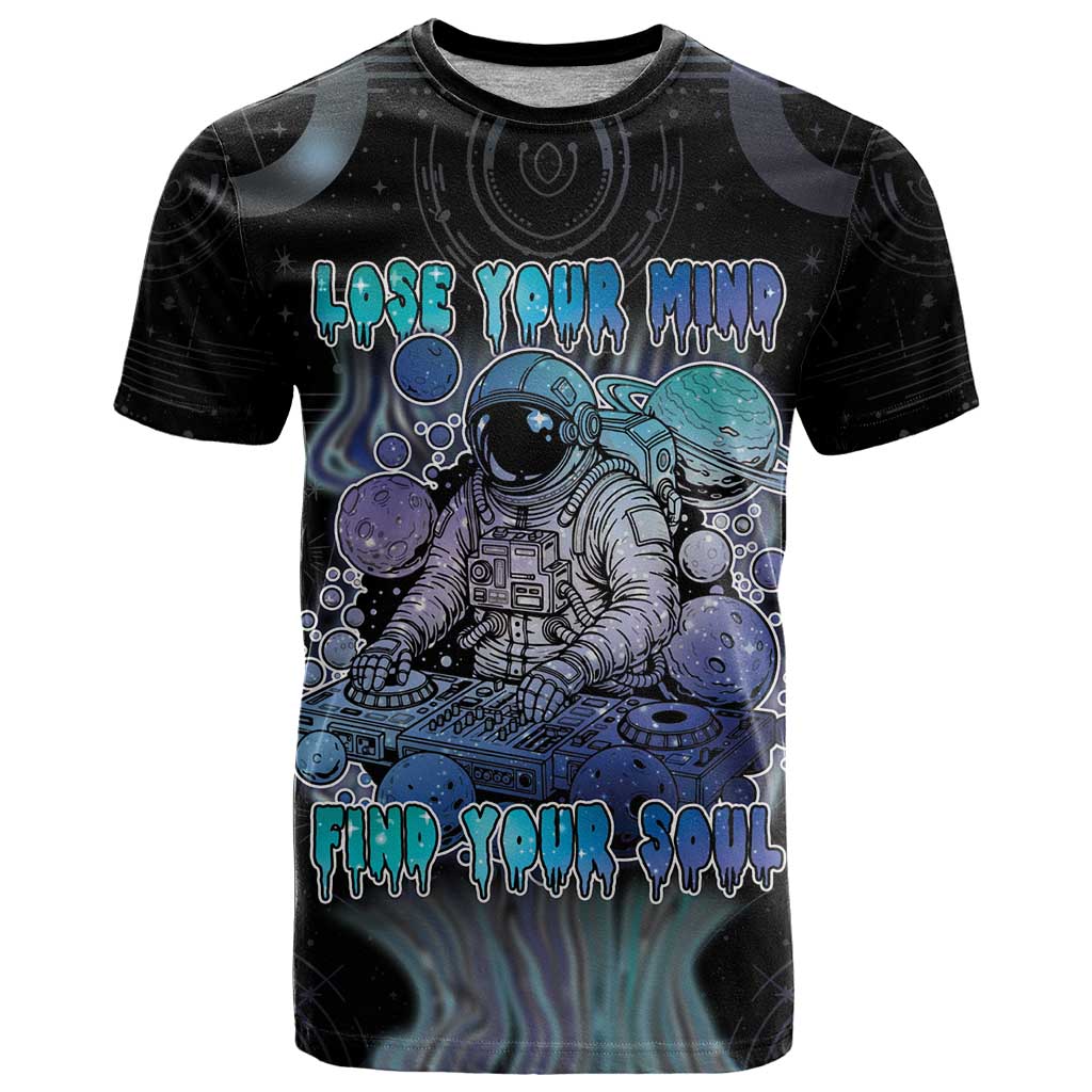 Astronaut T Shirt Love Your Mind Find Your Soul - Wonder Print Shop