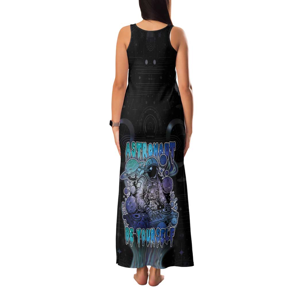 Astronaut Tank Maxi Dress Love Your Mind Find Your Soul - Wonder Print Shop
