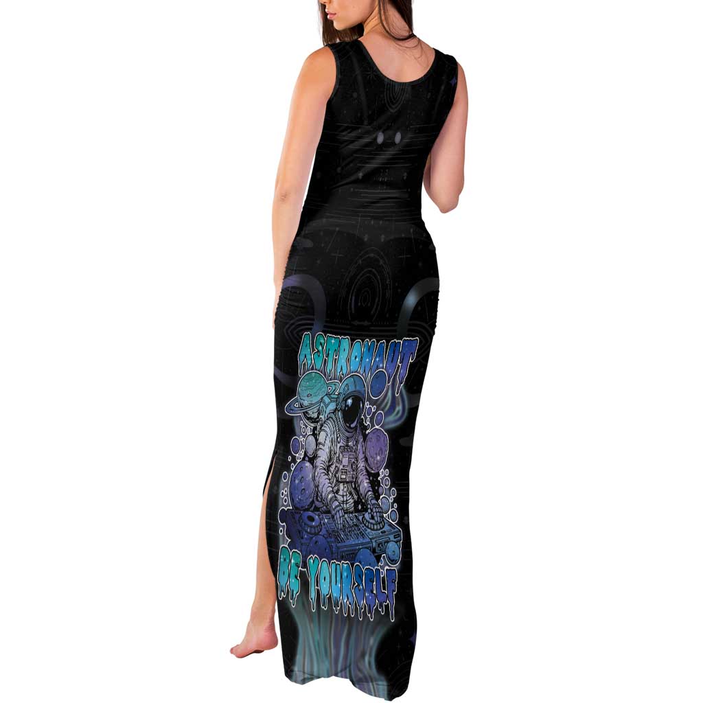 Astronaut Tank Maxi Dress Love Your Mind Find Your Soul - Wonder Print Shop