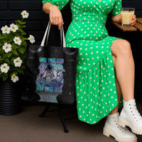 Astronaut Tote Bag Love Your Mind Find Your Soul - Wonder Print Shop