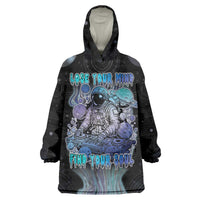 Astronaut Wearable Blanket Hoodie Love Your Mind Find Your Soul - Wonder Print Shop