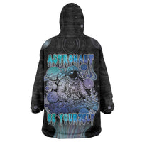 Astronaut Wearable Blanket Hoodie Love Your Mind Find Your Soul - Wonder Print Shop