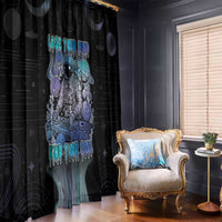 Astronaut Window Curtain Love Your Mind Find Your Soul - Wonder Print Shop