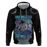 Astronaut Zip Hoodie Love Your Mind Find Your Soul - Wonder Print Shop