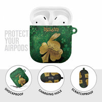 Ireland AirPods Case The Shamrock With The Irish Hare Patterns - Wonder Print Shop