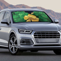 Ireland Auto Sun Shade The Shamrock With The Irish Hare Patterns - Wonder Print Shop