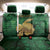 Ireland Back Car Seat Cover The Shamrock With The Irish Hare Patterns - Wonder Print Shop