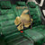 Ireland Back Car Seat Cover The Shamrock With The Irish Hare Patterns - Wonder Print Shop