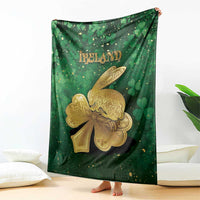 Ireland Blanket The Shamrock With The Irish Hare Patterns - Wonder Print Shop