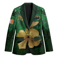 Personalized Ireland Blazer The Shamrock With The Irish Hare Patterns - Wonder Print Shop