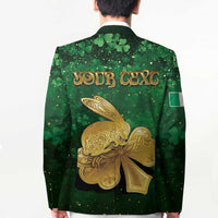 Personalized Ireland Blazer The Shamrock With The Irish Hare Patterns - Wonder Print Shop