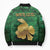Personalized Ireland Bomber Puffer Jacket The Shamrock With The Irish Hare Patterns - Wonder Print Shop