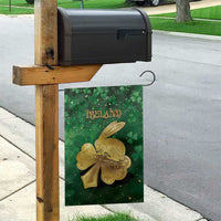 Ireland Garden Flag The Shamrock With The Irish Hare Patterns - Wonder Print Shop