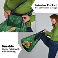Ireland Grocery Bag The Shamrock With The Irish Hare Patterns - Wonder Print Shop