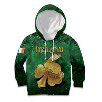 Personalized Ireland Kid Hoodie The Shamrock With The Irish Hare Patterns - Wonder Print Shop