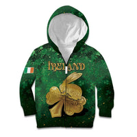 Personalized Ireland Kid Hoodie The Shamrock With The Irish Hare Patterns - Wonder Print Shop