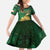 Personalized Ireland Kid Short Sleeve Dress The Shamrock With The Irish Hare Patterns - Wonder Print Shop
