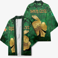 Personalized Ireland Kimono The Shamrock With The Irish Hare Patterns - Wonder Print Shop