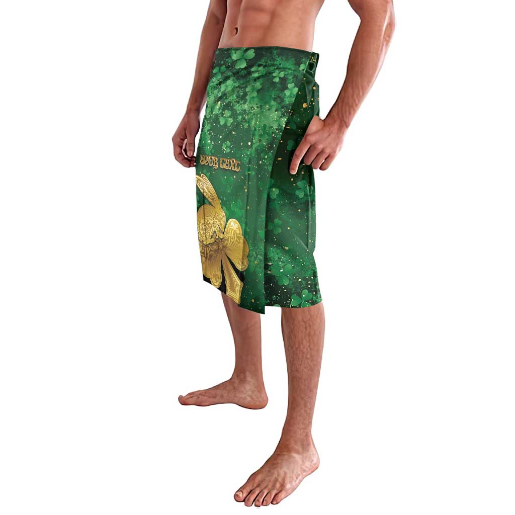 Personalized Ireland Lavalava The Shamrock With The Irish Hare Patterns - Wonder Print Shop
