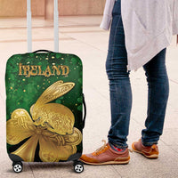 Ireland Luggage Cover The Shamrock With The Irish Hare Patterns - Wonder Print Shop