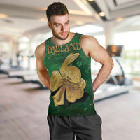 Personalized Ireland Men Tank Top The Shamrock With The Irish Hare Patterns - Wonder Print Shop