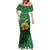 Personalized Ireland Mermaid Dress The Shamrock With The Irish Hare Patterns - Wonder Print Shop