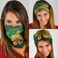 Ireland Neck Gaiter The Shamrock With The Irish Hare Patterns - Wonder Print Shop