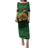 Personalized Ireland Puletasi The Shamrock With The Irish Hare Patterns - Wonder Print Shop