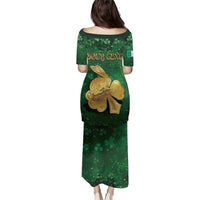 Personalized Ireland Puletasi The Shamrock With The Irish Hare Patterns - Wonder Print Shop