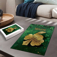 Ireland Puzzle The Shamrock With The Irish Hare Patterns - Wonder Print Shop