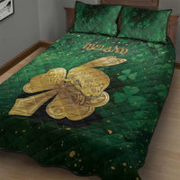 Ireland Quilt Bed Set The Shamrock With The Irish Hare Patterns - Wonder Print Shop