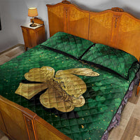 Ireland Quilt Bed Set The Shamrock With The Irish Hare Patterns - Wonder Print Shop