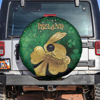 Ireland Spare Tire Cover The Shamrock With The Irish Hare Patterns - Wonder Print Shop