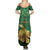 Personalized Ireland Summer Maxi Dress The Shamrock With The Irish Hare Patterns - Wonder Print Shop