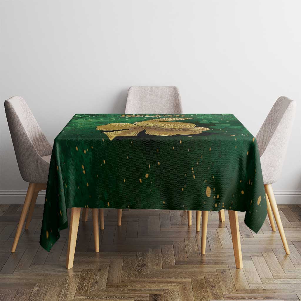Ireland Tablecloth The Shamrock With The Irish Hare Patterns - Wonder Print Shop