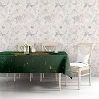 Ireland Tablecloth The Shamrock With The Irish Hare Patterns - Wonder Print Shop