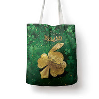 Ireland Tote Bag The Shamrock With The Irish Hare Patterns - Wonder Print Shop