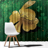 Ireland Window Curtain The Shamrock With The Irish Hare Patterns - Wonder Print Shop