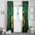 Ireland Window Curtain The Shamrock With The Irish Hare Patterns - Wonder Print Shop