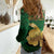 Personalized Ireland Women Casual Shirt The Shamrock With The Irish Hare Patterns - Wonder Print Shop