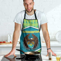 Kazakhstan Apron The Eagle With Kazakh Patterns - Wonder Print Shop