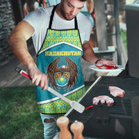 Kazakhstan Apron The Eagle With Kazakh Patterns - Wonder Print Shop