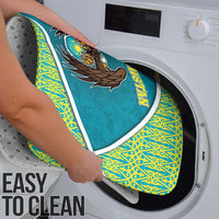 Kazakhstan Bathroom Set The Eagle With Kazakh Patterns - Wonder Print Shop