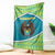 Kazakhstan Blanket The Eagle With Kazakh Patterns - Wonder Print Shop