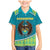 Personalized Kazakhstan Family Matching Mermaid Dress and Hawaiian Shirt The Eagle With Kazakh Patterns - Wonder Print Shop