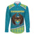 Personalized Kazakhstan Family Matching Puletasi and Hawaiian Shirt The Eagle With Kazakh Patterns - Wonder Print Shop