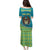 Personalized Kazakhstan Family Matching Puletasi and Hawaiian Shirt The Eagle With Kazakh Patterns - Wonder Print Shop