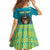 Personalized Kazakhstan Family Matching Summer Maxi Dress and Hawaiian Shirt The Eagle With Kazakh Patterns - Wonder Print Shop