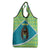 Kazakhstan Grocery Bag The Eagle With Kazakh Patterns - Wonder Print Shop