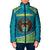 Personalized Kazakhstan Padded Jacket The Eagle With Kazakh Patterns - Wonder Print Shop